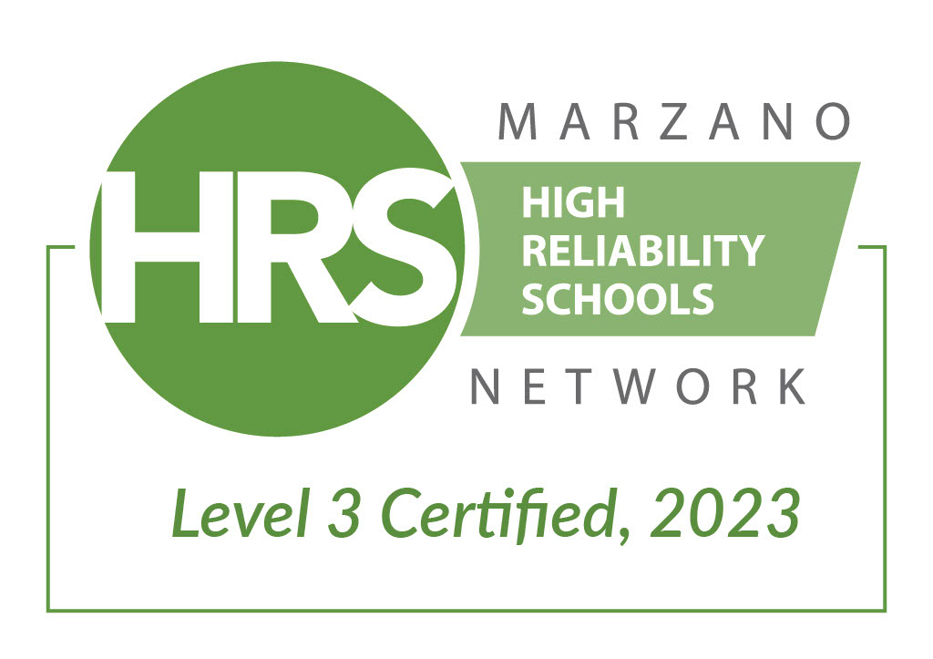 Marzano Network | High Reliability Schools | Level 1 Certified, 2017
